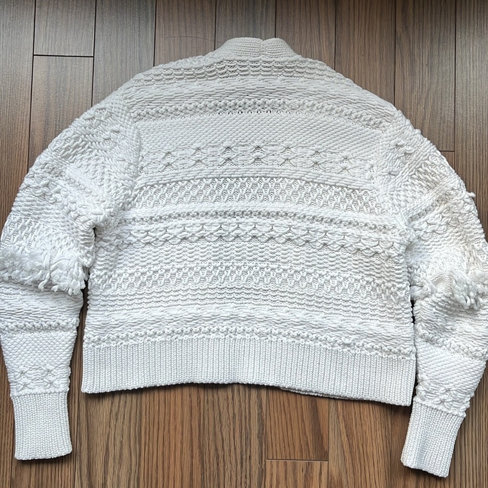 LOU & GREY Cotton Blend Boho Cardigan oversized XXS-S - Picture 10 of 11
